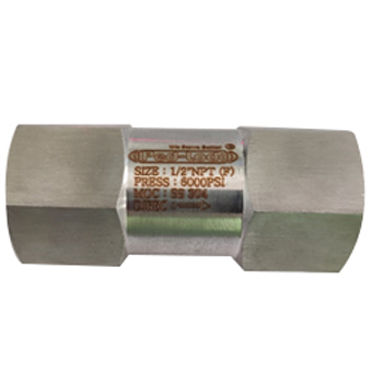 TWO PSC CHECK VALVE 3000 TO 20000PSI industrial check valve