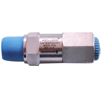 TWO PSC CHECK VALVE 3000 TO 20000PSI industrial check valve