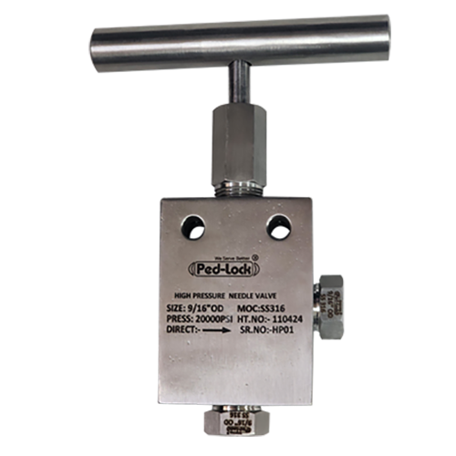 High Pressure needle valve manufacturer